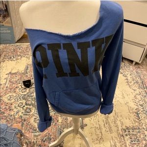 PINK | Off the shoulder sweatshirt